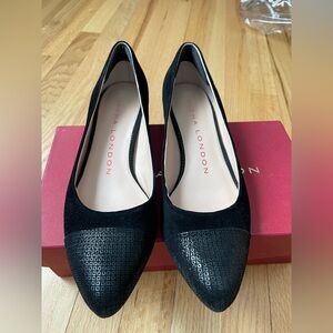 Sasha London Black Flats - 9